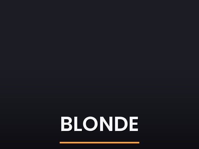 Blonde