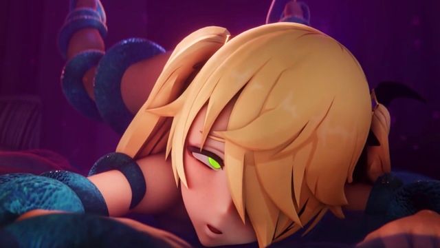 [ViciNeko] Fischl x Slime &ndash; A Spicy Little Bonus (&not;‿&not;)❤️
